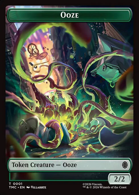 Clue (0002) // Ooze (0001) Double-Sided Token (TTMC) - Image 2