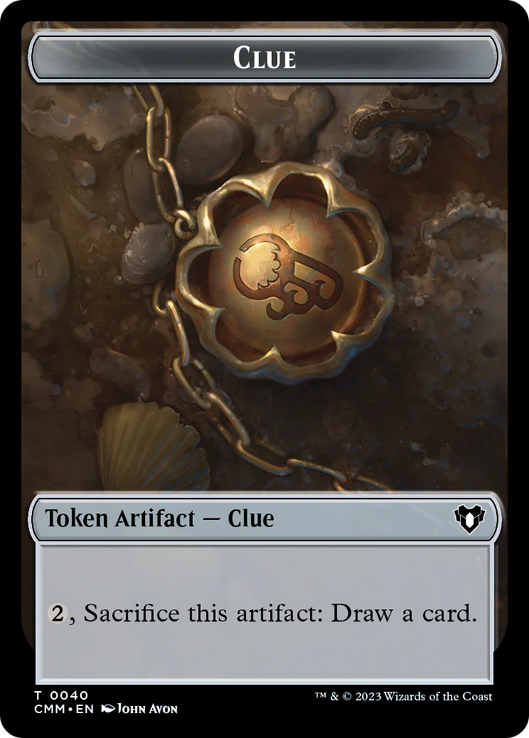 Clue Token (0040) (TCMM)