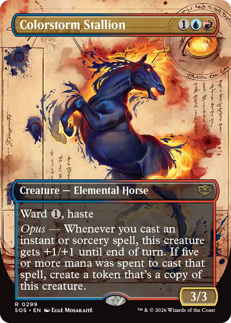 Colorstorm Stallion (0299) (Borderless) (SOS)