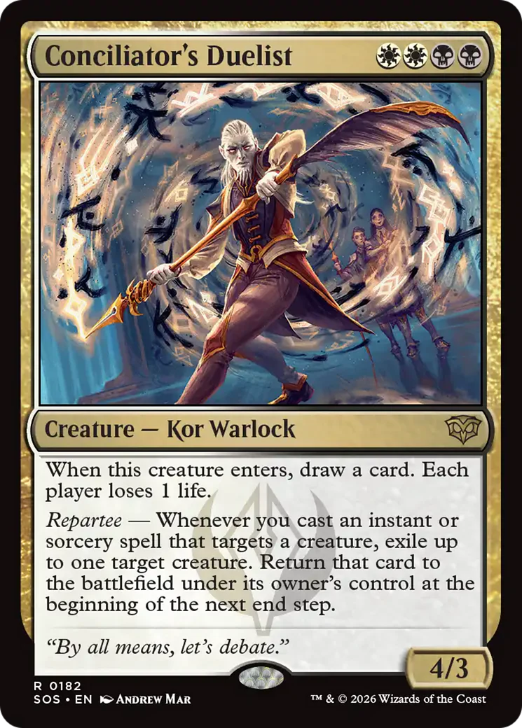 Conciliator's Duelist (SOS) - Foil