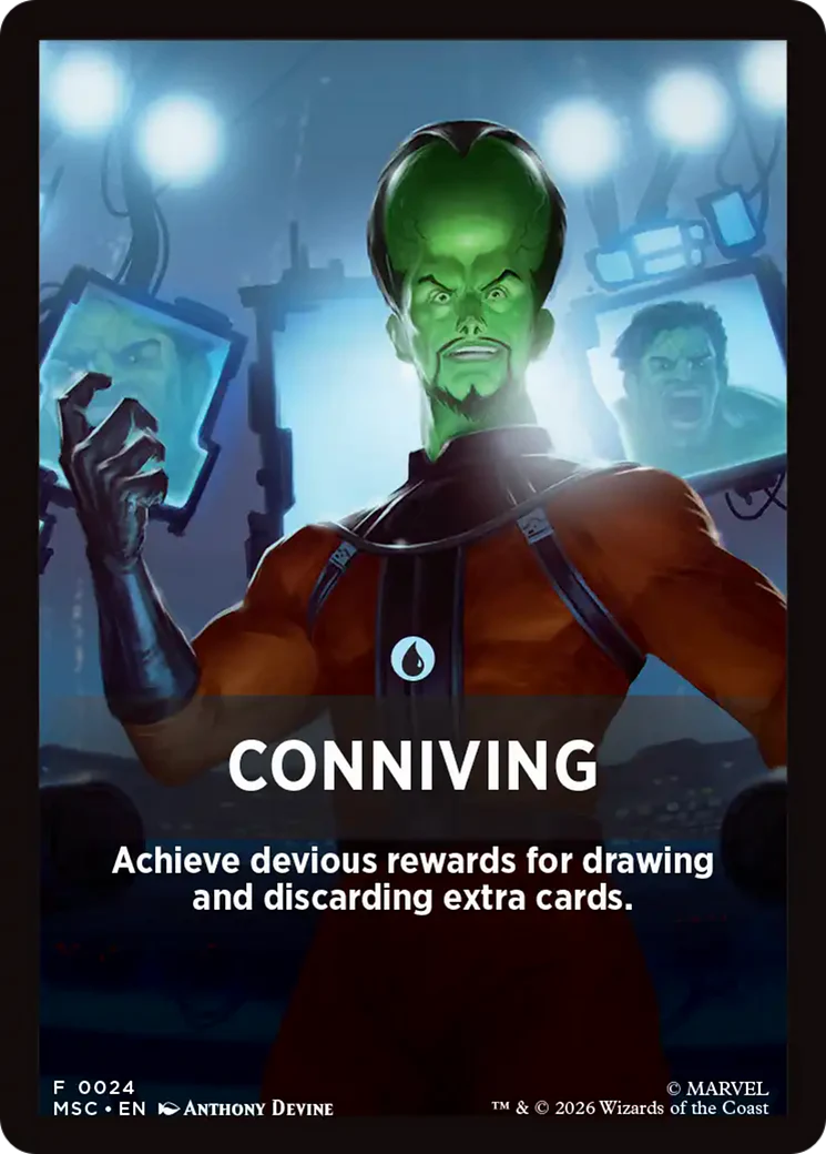 Conniving Theme Card (0024) (FMSC)