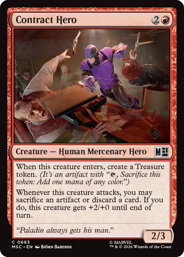 Contract Hero (MSC) - Foil