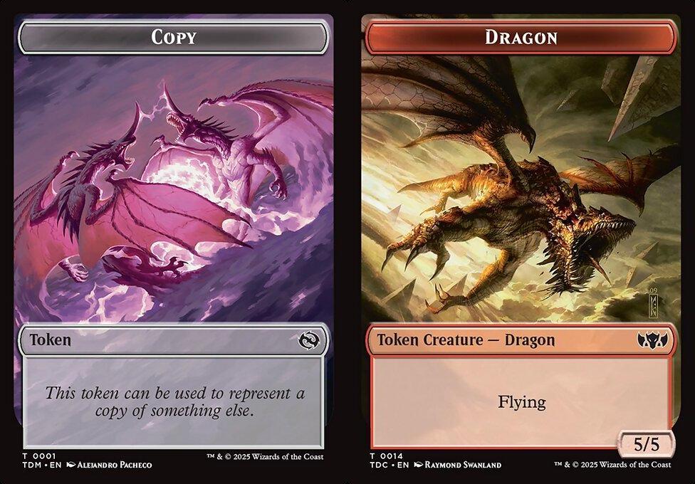 Copy (0001) // Dragon (0014) Double-Sided Token (TTDC)