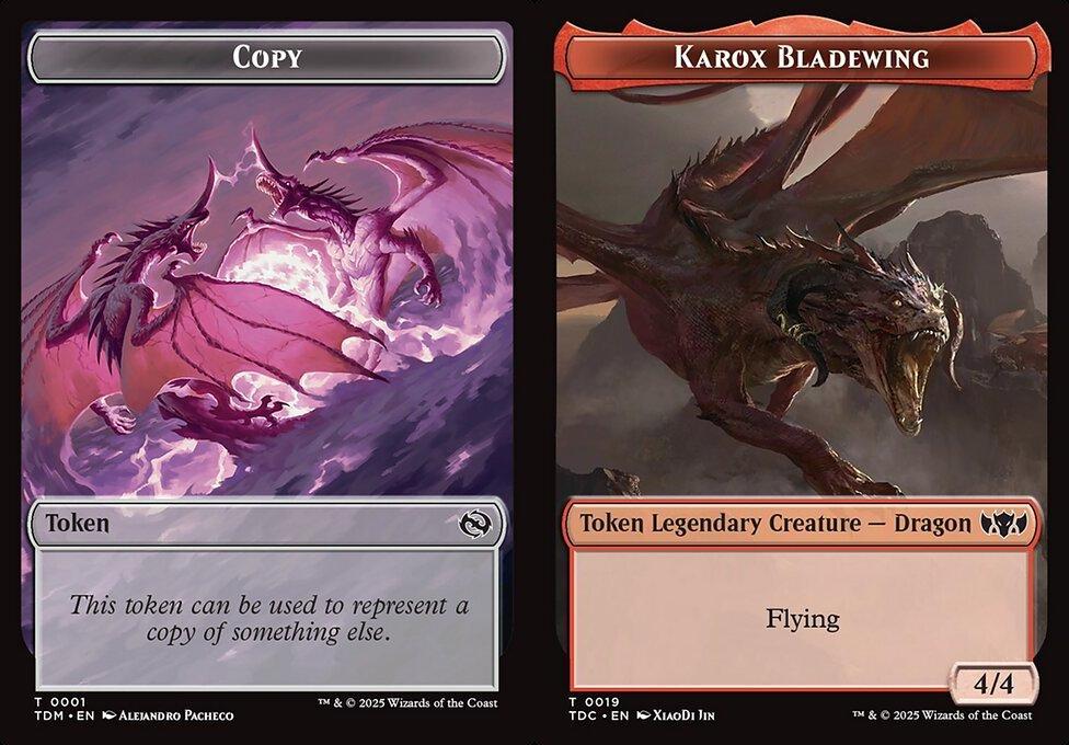 Copy (0001) // Karox Bladewing (0019) Double-Sided Token (TTDC)
