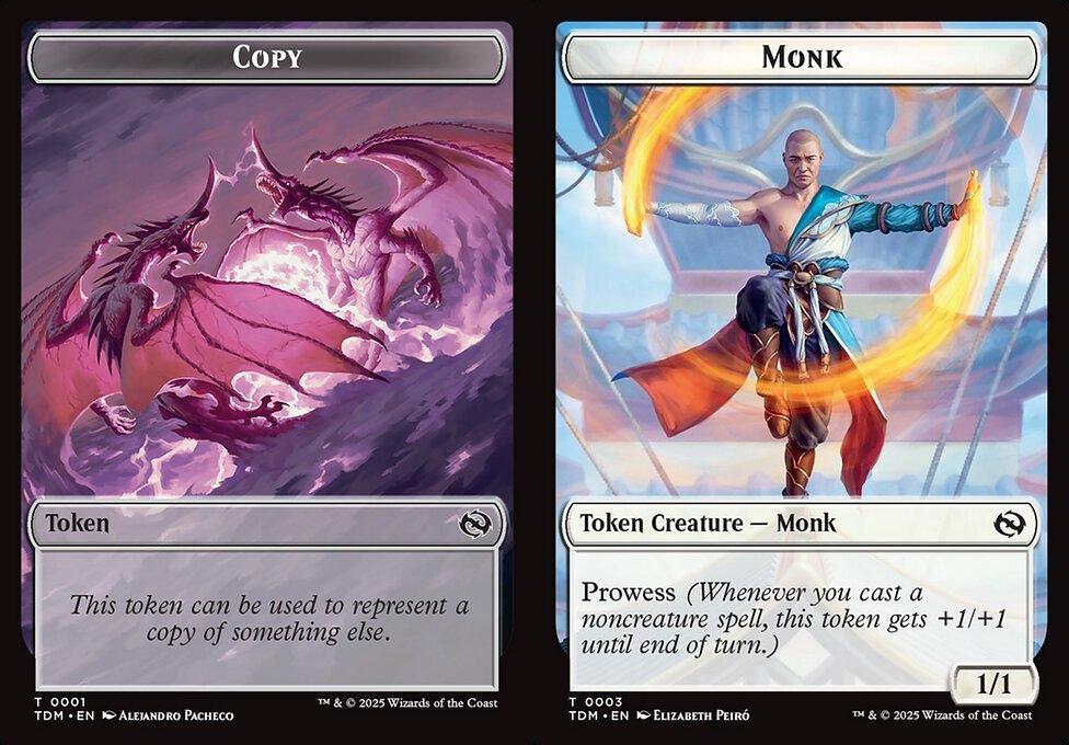 Copy (0001) // Monk (0003) Double-Sided Token (TTDM)