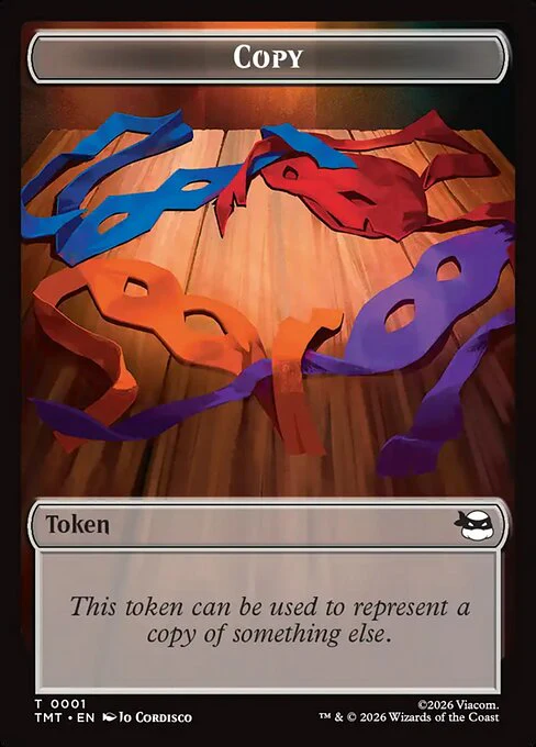 Copy (0001) // Treasure (0003) Double-Sided Token (TTMT)
