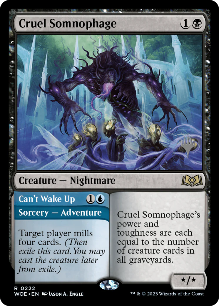 Cruel Somnophage // Can't Wake Up (0222) (Promo Pack) (PWOE)