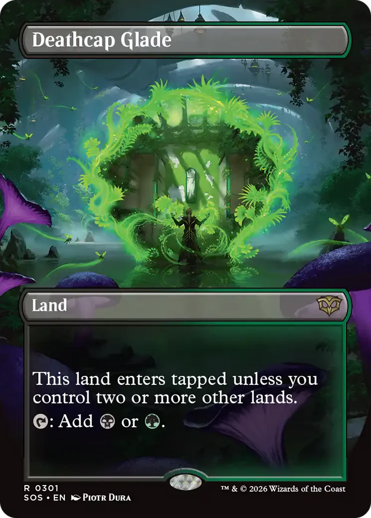 Deathcap Glade (0301) (Borderless) (SOS)