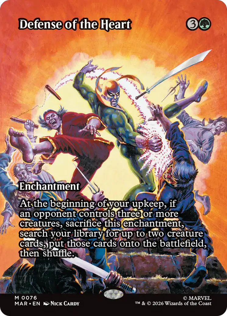 Defense of the Heart (0076) (Borderless) (MAR) - Foil