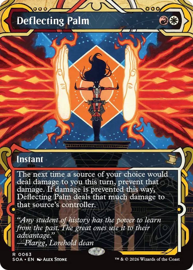 Deflecting Palm (0063) (Showcase) (SOA) - Foil