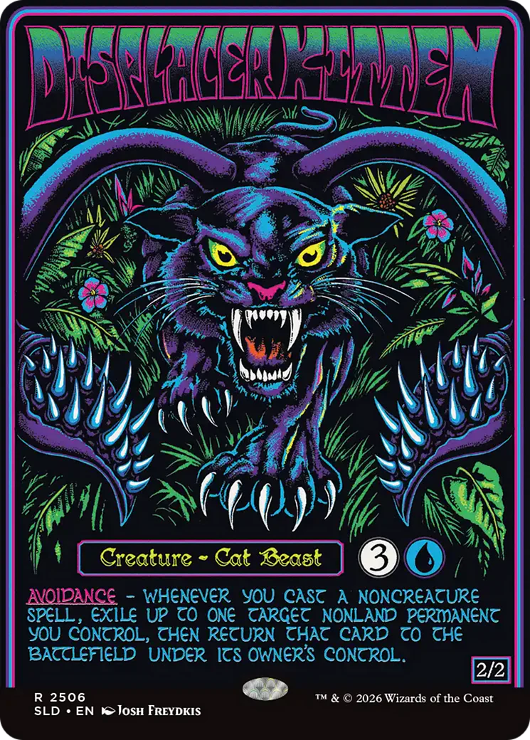 Displacer Kitten (2506) (Showcase) (SLD) - Foil