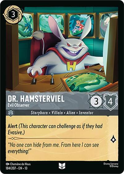 Dr. Hamsterviel, Evil Observer (0184)