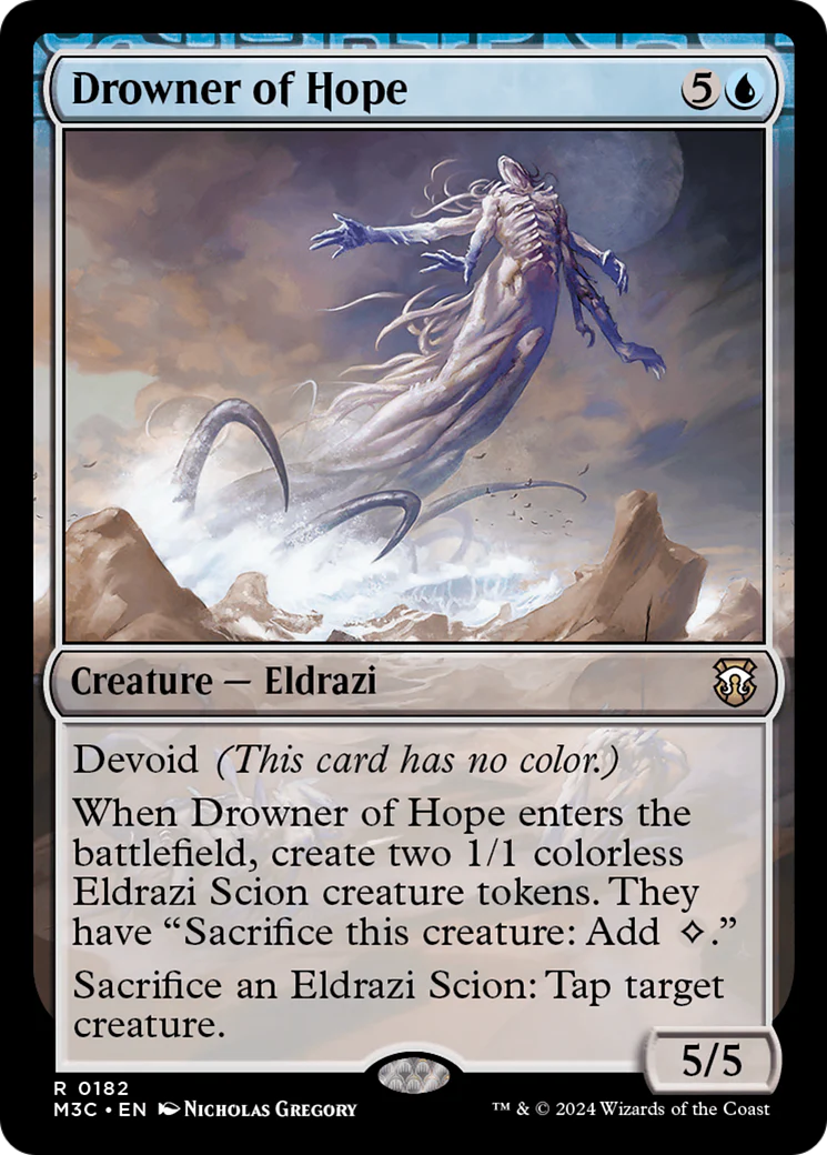 Drowner of Hope (M3C) - Ripple Foil