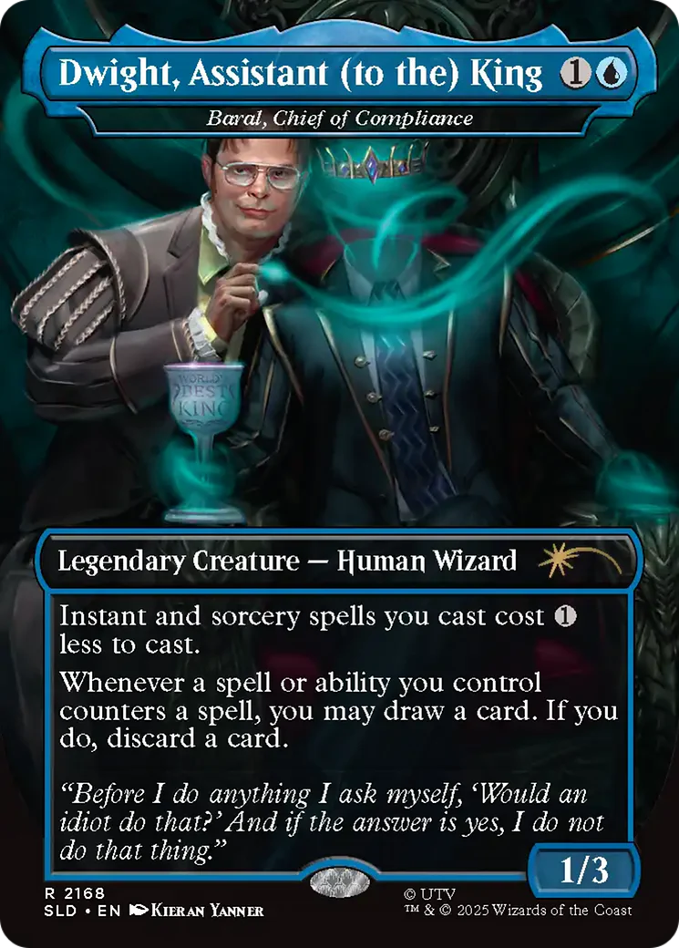 Dwight, Assistant (to the) King [Baral, Chief of Compliance] (2168) (Borderless) (SLD)