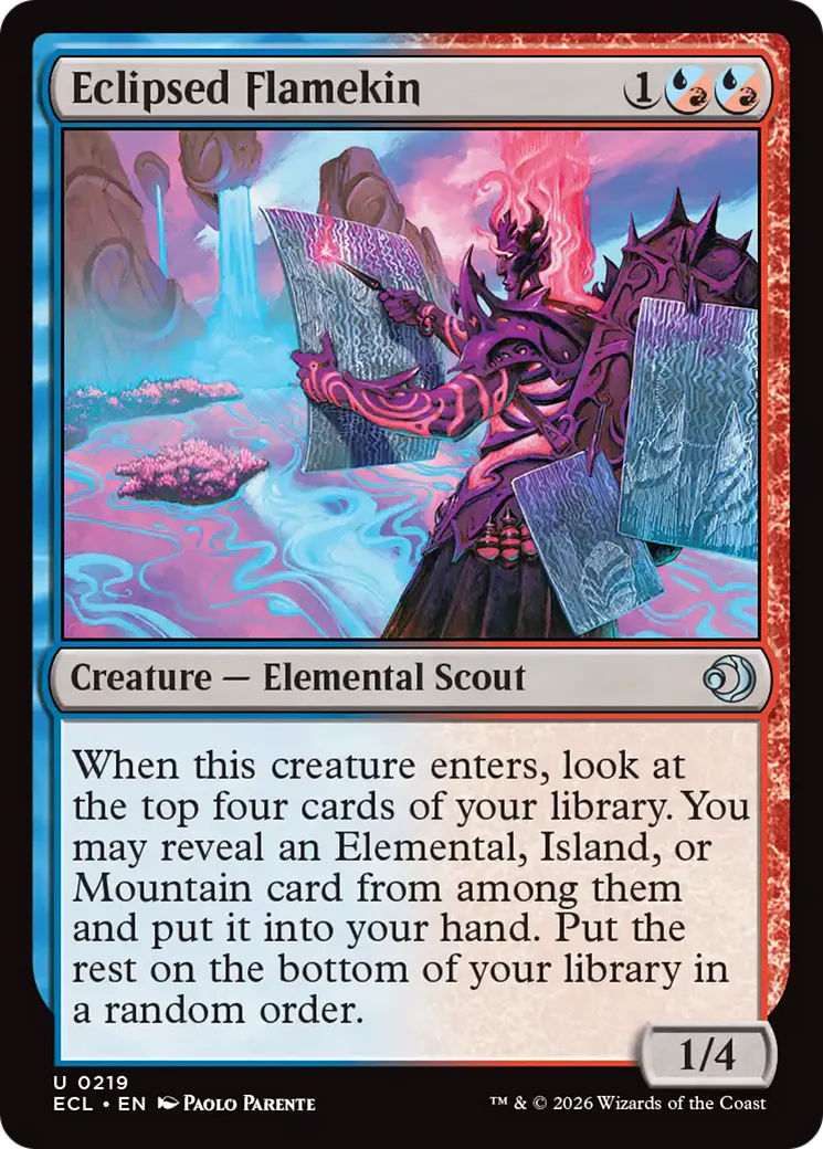 Eclipsed Flamekin (ECL) - Foil