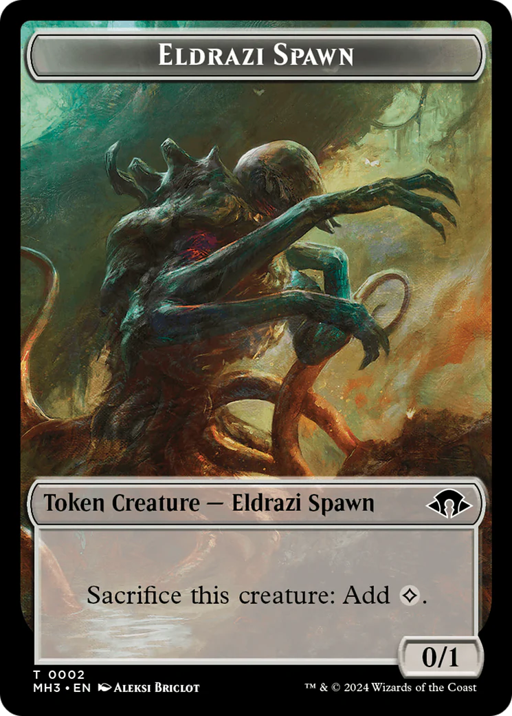 Eldrazi Spawn Token (0002) (TMH3)