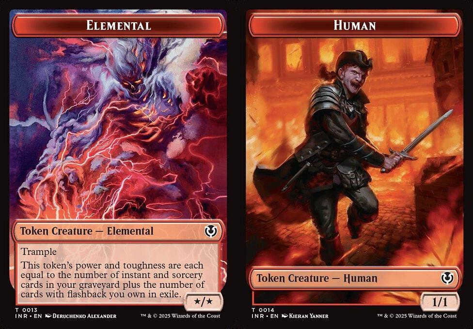 Elemental (0013) // Human (0014) Double-Sided Token (TINR)