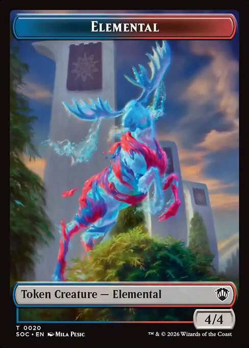 Elemental (0020) // Manifest (0030) Double-Sided Token (SOC)