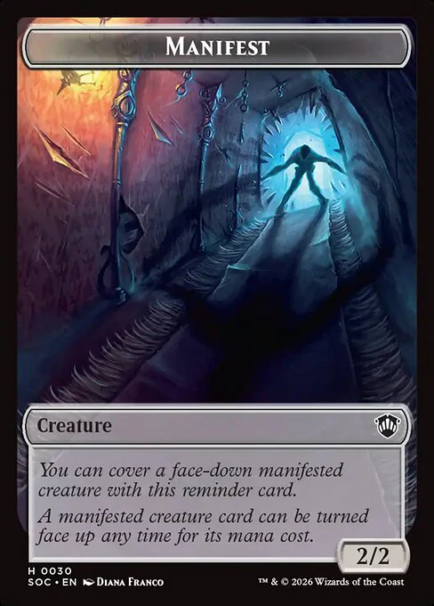 Elemental (0020) // Manifest (0030) Double-Sided Token (SOC) - Image 2