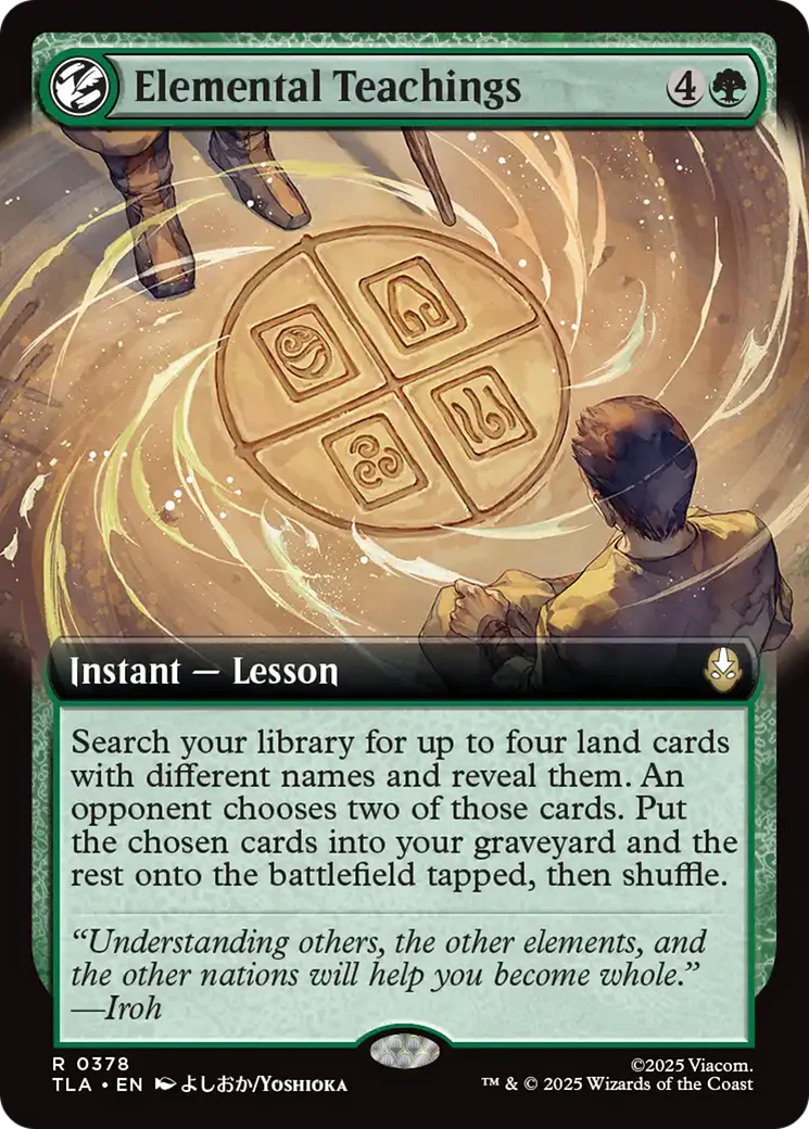 Elemental Teachings (0378) (Extended Art) (TLA)