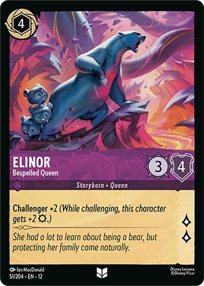 Elinor, Bespelled Queen (0051) - Cold Foil