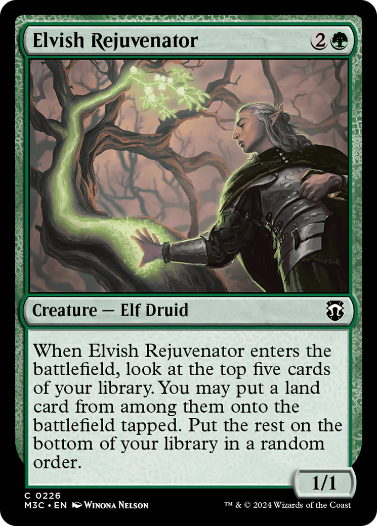 Elvish Rejuvenator (M3C) - Ripple Foil
