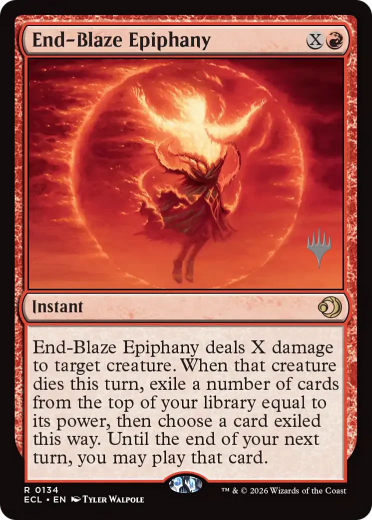 End-Blaze Epiphany (0134) (Promo Pack) (PECL)