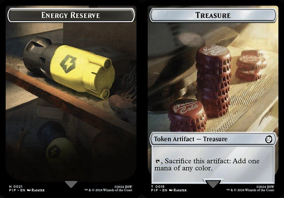 Energy Reserve (0021) // Treasure (0018) Double-Sided Token (TPIP)