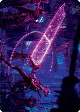 Enormous Energy Blade (16/81) Art Card (ANEO)