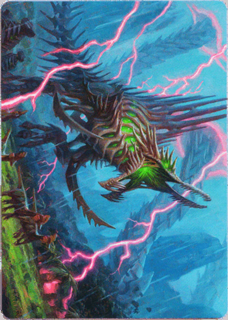 Etali, Primal Sickness (32/81) Art Card (AMOM)