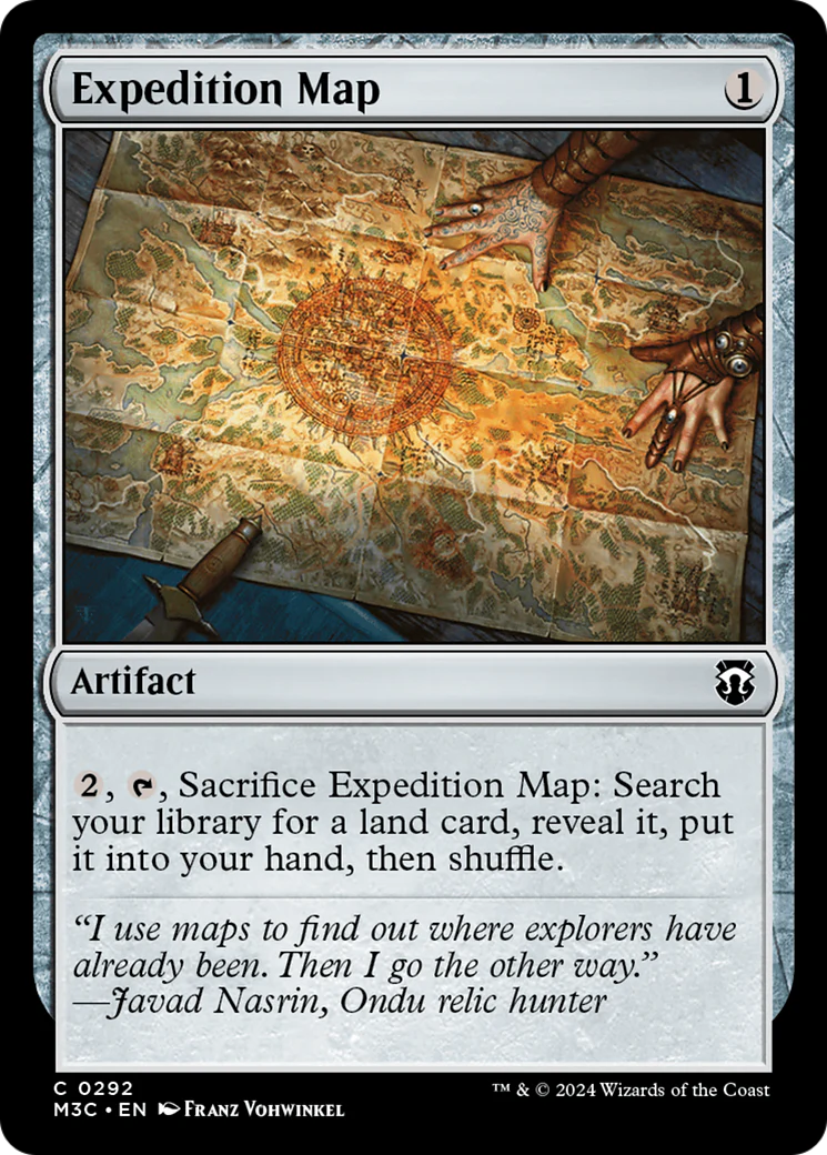 Expedition Map (M3C) - Ripple Foil