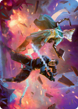 Explosive Entry (13/81) Art Card (ANEO)