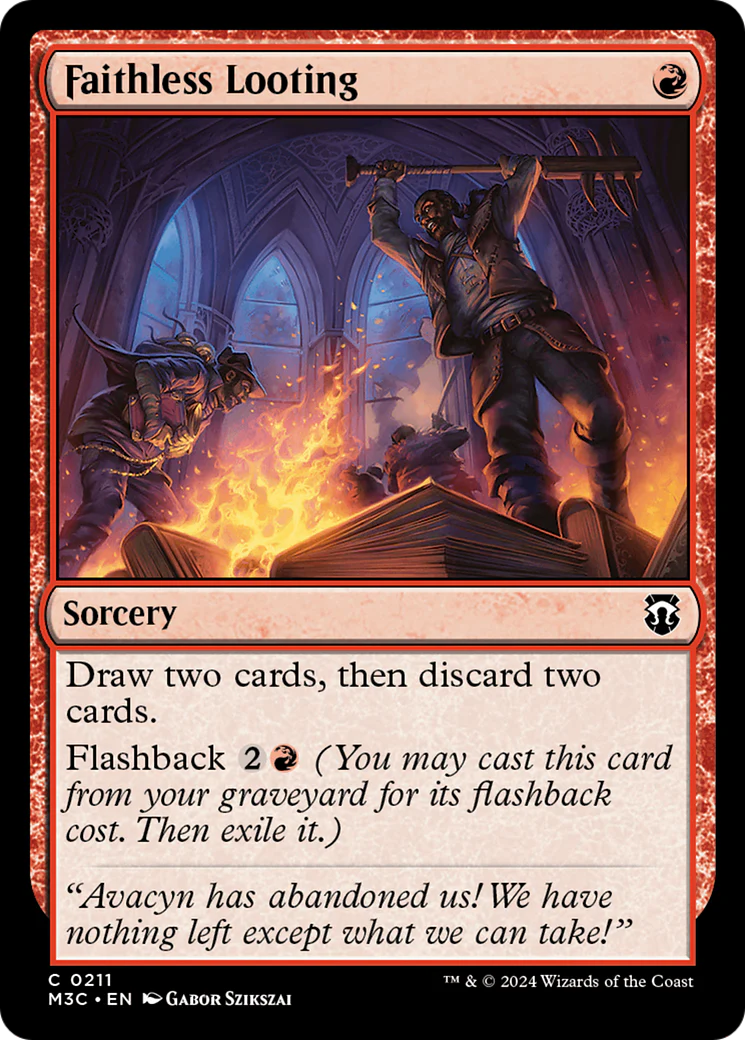 Faithless Looting (M3C) - Ripple Foil
