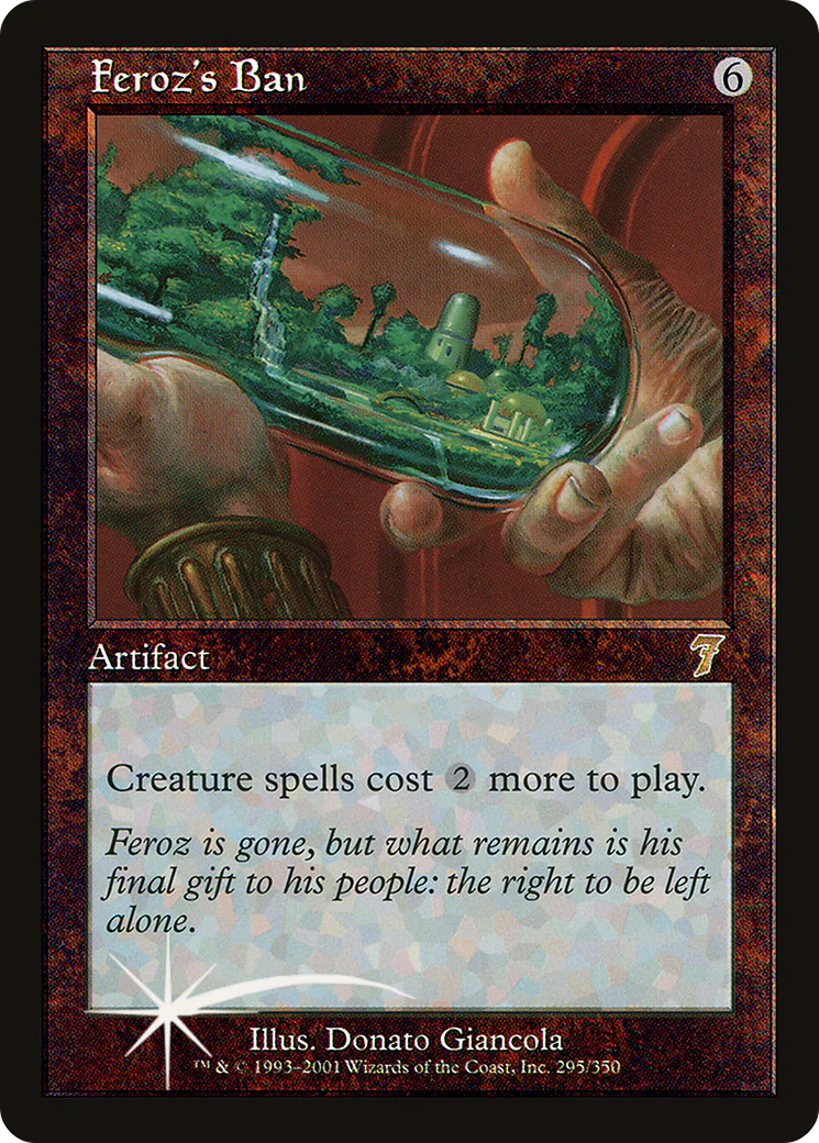Feroz's Ban (7ED) - Foil