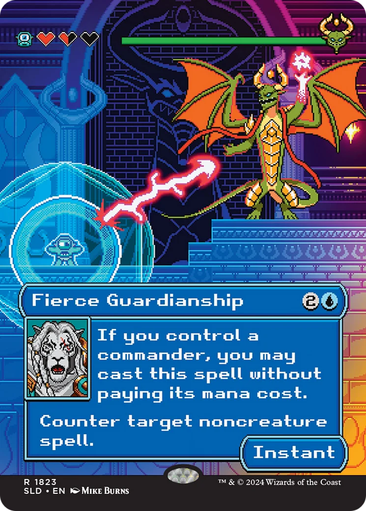 Fierce Guardianship (1823) (Showcase) (SLD) - Foil