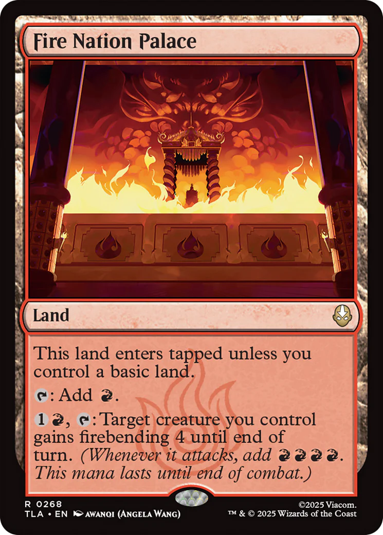 Fire Nation Palace (TLA) - Foil