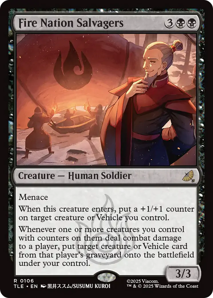 Fire Nation Salvagers (TLE) - Foil