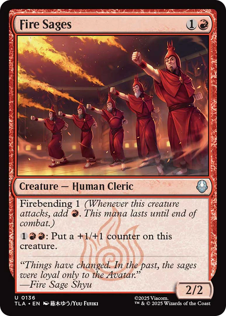 Fire Sages (TLA) - Foil