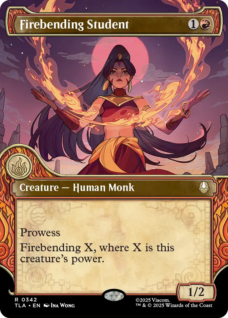 Firebending Student (0342) (Elemental Frame) (TLA)