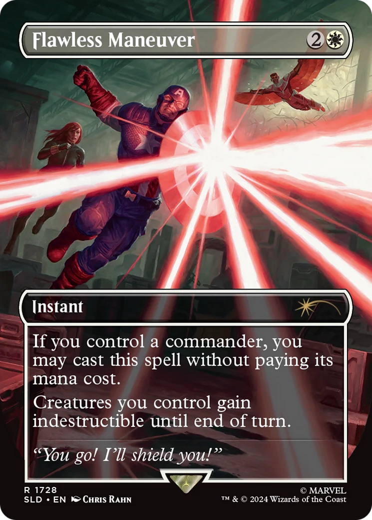 Flawless Maneuver (1728) (Borderless) (SLD) - Foil