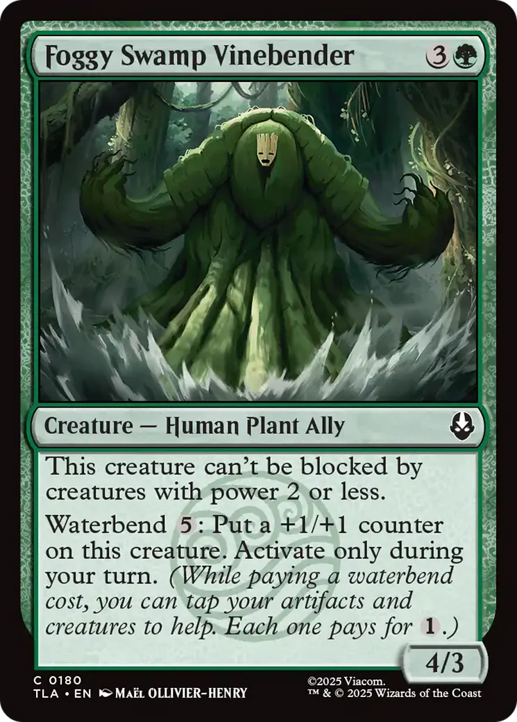 Foggy Swamp Vinebender (TLA) - Foil