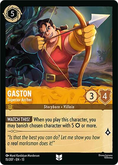 Gaston, Superior Archer (0015) - Cold Foil