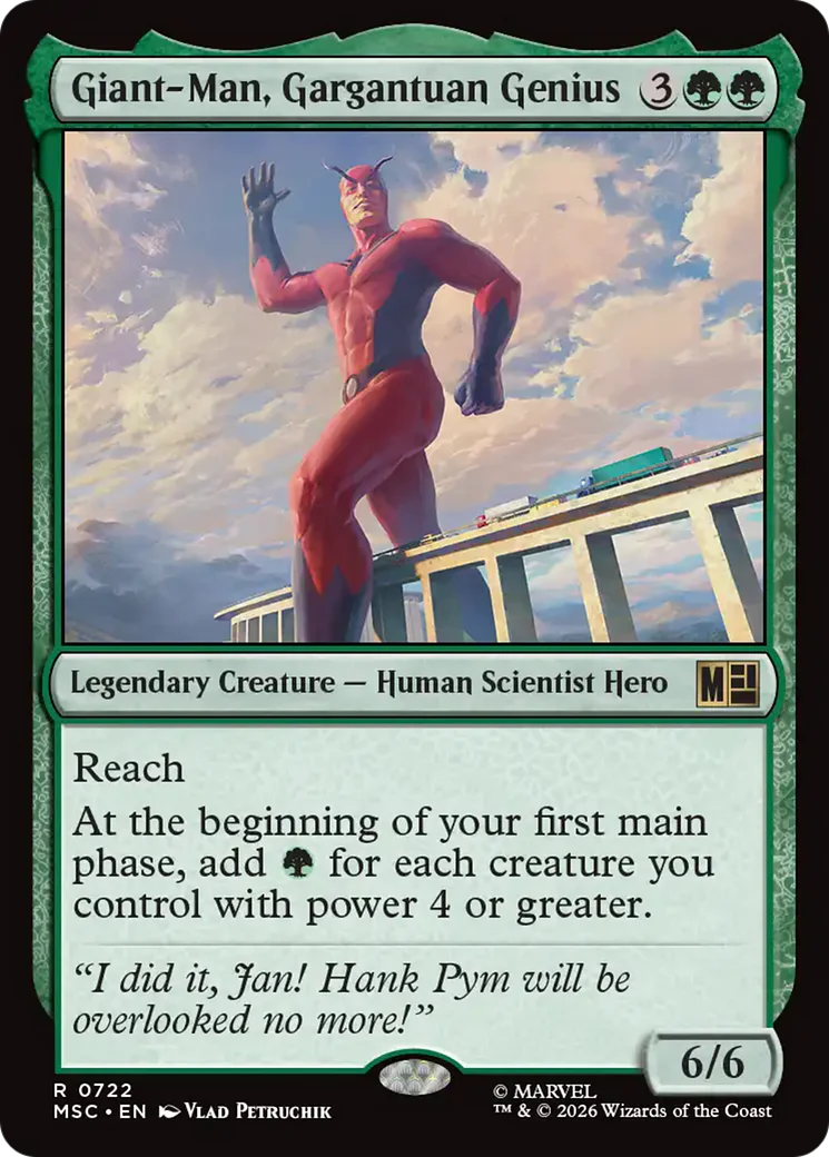Giant-Man, Gargantuan Genius (MSC) - Foil