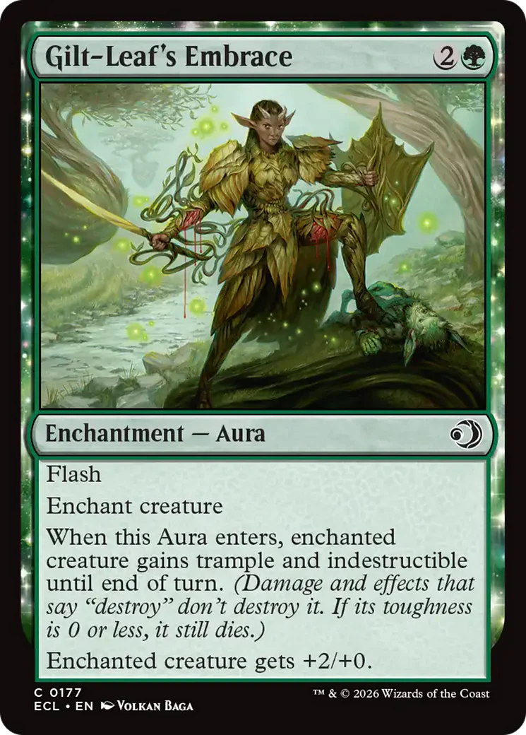 Gilt-Leaf's Embrace (ECL) - Foil