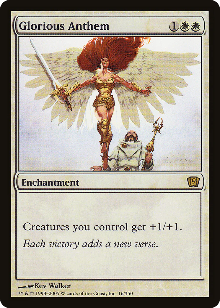 Glorious Anthem (9ED) - Foil