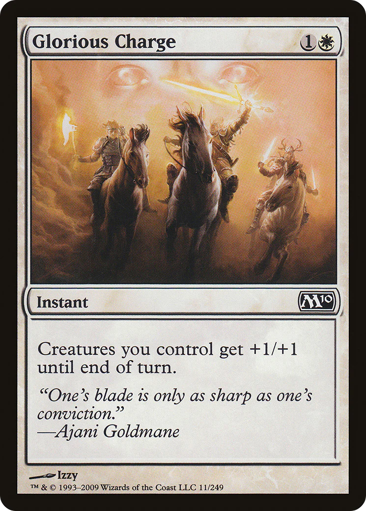 Glorious Charge (M10) - Foil