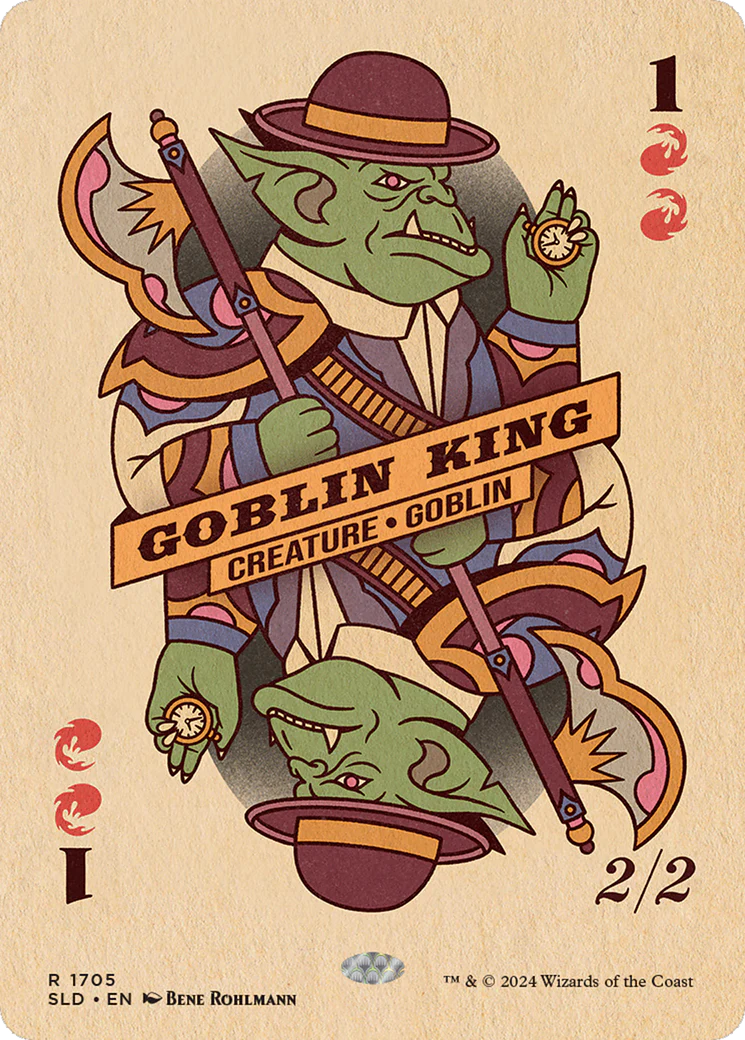 Goblin King (1705) (Showcase) (SLD) - Rainbow Foil