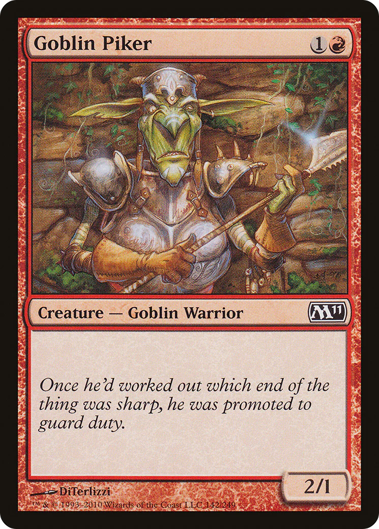 Goblin Piker (M11) - Foil