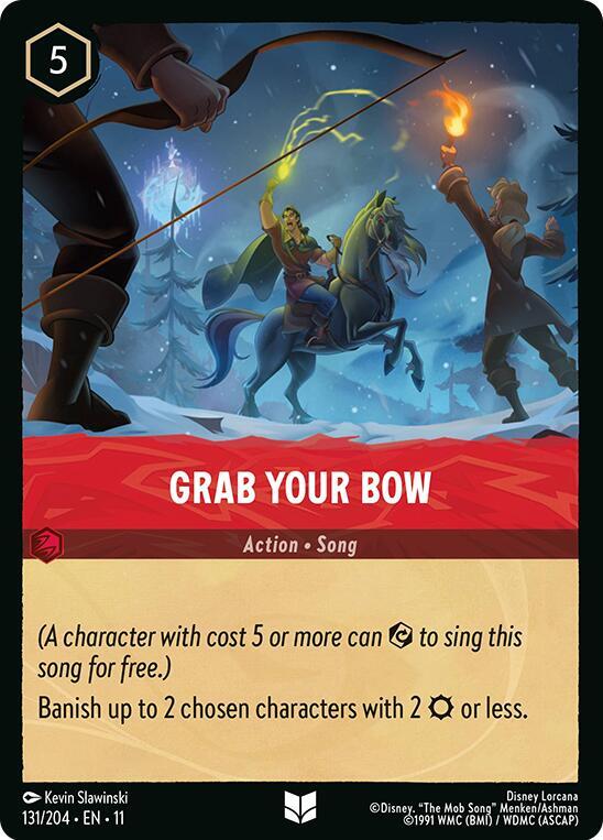 Grab Your Bow (0131) - Cold Foil
