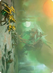 Green Sun's Twilight (39/81) Art Card (AONE) - Gold-Stamped Signature